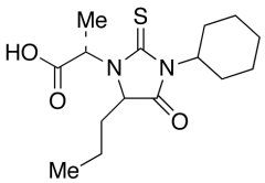 3-Cyclohexyl-1-(2-methyl-ethanoic Acid)-5-propyl-2-thioxo-4-imidazolidinone