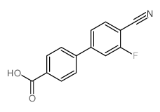 4'-Cyano-3'-fluorobiphenyl-4-carboxylic acid