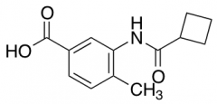 3-[(Cyclobutylcarbonyl)amino]-4-methylbenzoic Acid