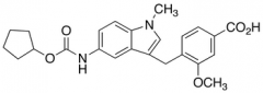 4-[[5-[[(Cyclopentyloxy)carbonyl]amino]-1-methyl-1H-indol-3-yl]methyl]-3-methoxybenzoic Ac