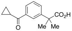 3-(Cyclopropylcarbonyl)-&alpha;,&alpha;-dimethylbenzeneacetic Acid
