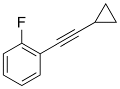 Cyclopropyl 2-Fluorophenylacetylene