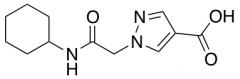 1-[2-(Cyclohexylamino)-2-oxoethyl]-1H-pyrazole-4-carboxylic Acid