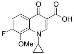 1-Cyclopropyl-7-fluoro-1,4-dihydro-8-methoxy-4-oxo-3-quinolinecarboxylic Acid