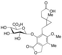 4-Cyclopropylmethyl-O-glucuronide Mycophenolic Acid