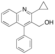 (2-Cyclopropyl-4-phenylquinolin-3-yl)methanol