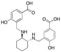3,3'-[(1R,2R)-1,2-Cyclohexanediylbis(iminomethylene)]bis[4-hydroxybenzoic Acid]