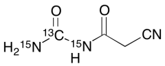Cyanoacetylurea-13C,15N2