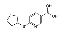 2-(Cyclopentylthio)pyridine-5-boronic acid
