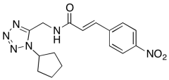 N-[(1-Cyclopentyl-1H-tetrazol-5-yl)methyl]-3-(4-nitrophenyl)-2-propenamide