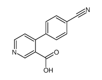4-(4-Cyanophenyl)nicotinic acid