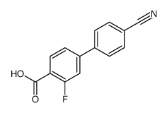 4-(4-Cyanophenyl)-2-fluorobenzoic acid