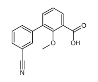 3-(3-Cyanophenyl)-2-methoxybenzoic acid