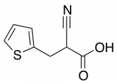 2-Cyano-3-(2-thienyl)propanoic Acid