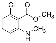 2-Chloro-6-methylamino-benzoic acid methyl ester