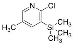 2-Chloro-5-methyl-3-(trimethylsilyl)pyridine