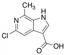 5-Chloro-7-methyl-6-azaindole-3-caboxylic Acid