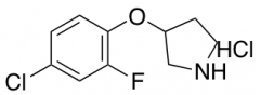 3-(4-Chloro-2-fluorophenoxy)pyrrolidine Hydrochloride