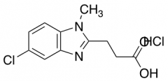 3-(5-Chloro-1-methyl-1H-benzoimidazol-2-yl)-propionic Acid Hydrochloride