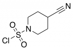 4-Cyano-1-piperidinesulfonylchloride