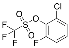 2-Chloro-6-fluorophenyl trifluoromethanesulphonate
