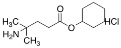 cyclohexyl 4-amino-4-methylpentanoate hydrochloride