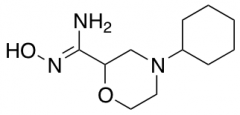 4-cyclohexyl-N'-hydroxymorpholine-2-carboximidamide