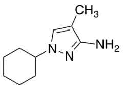 1-cyclohexyl-4-methyl-1H-pyrazol-3-amine