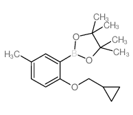 2-(2-Cyclopropylmethoxy-5-methylphenyl)-4,4,5,5-tetramethyl[1,3,2]dioxaborolane