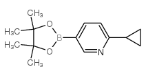 6-Cyclopropyl-3-pyridinyl boronic acid pinacol ester