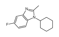 1-Cyclohexyl-5-fluoro-2-methyl-1,3-benzodiazole