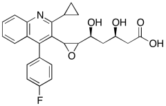 (3R,5S)-5-(3-(2-Cyclopropyl-4-(4-fluorophenyl)quinolin-3-yl)oxiran-2-yl)-3,5-dihydroxypent