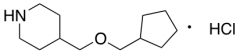4-[(Cyclopentylmethoxy)methyl]piperidine Hydrochloride