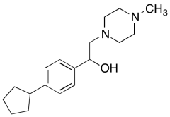 &alpha;-(4-Cyclopentylphenyl)-4-methyl-1-piperazineethanol