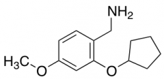 [2-(cyclopentyloxy)-4-methoxyphenyl]methanamine