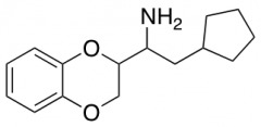 2-cyclopentyl-1-(2,3-dihydro-1,4-benzodioxin-2-yl)ethan-1-amine