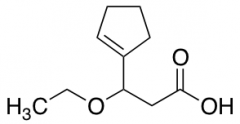 3-(cyclopent-1-en-1-yl)-3-ethoxypropanoic acid