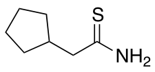 2-cyclopentylethanethioamide
