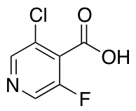3-Chloro-5-fluoroisonicotinic acid