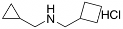 (cyclobutylmethyl)(cyclopropylmethyl)amine hydrochloride