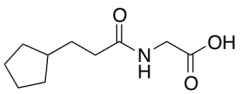 2-(3-cyclopentylpropanamido)acetic Acid
