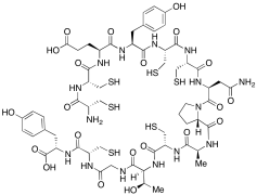 L-​Cysteinyl-​L-​cysteinyl-​L-​&alpha;-​glutamyl-​L-​tyrosyl-​L-​cystei