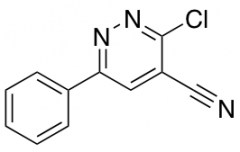 3-Chloro-6-phenyl-pyridazine-4-carbonitrile