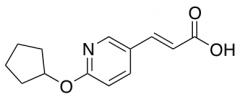 3-(6-Cyclopentyloxy-3-pyridyl)acrylic Acid