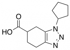 1-Cyclopentyl-4,5,6,7-tetrahydro-1H-1,2,3-benzotriazole-6-carboxylic Acid