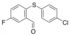 2-[(4-Chlorophenyl)Sulfanyl]-5-Fluorobenzaldehyde