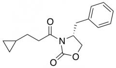 3-(3-Cyclopropyl-1-Oxopropyl)-4(R)-(1- Phenylmethyl)-2-Oxazolidinone