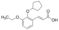3-[2-(Cyclopentyloxy)-3-ethoxyphenyl]prop-2-enoic Acid