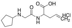 2-[2-(Cyclopentylamino)acetamido]pent-4-enoic Acid Hydrochloride