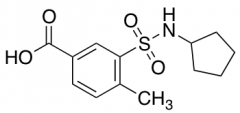 3-(Cyclopentylsulfamoyl)-4-methylbenzoic Acid